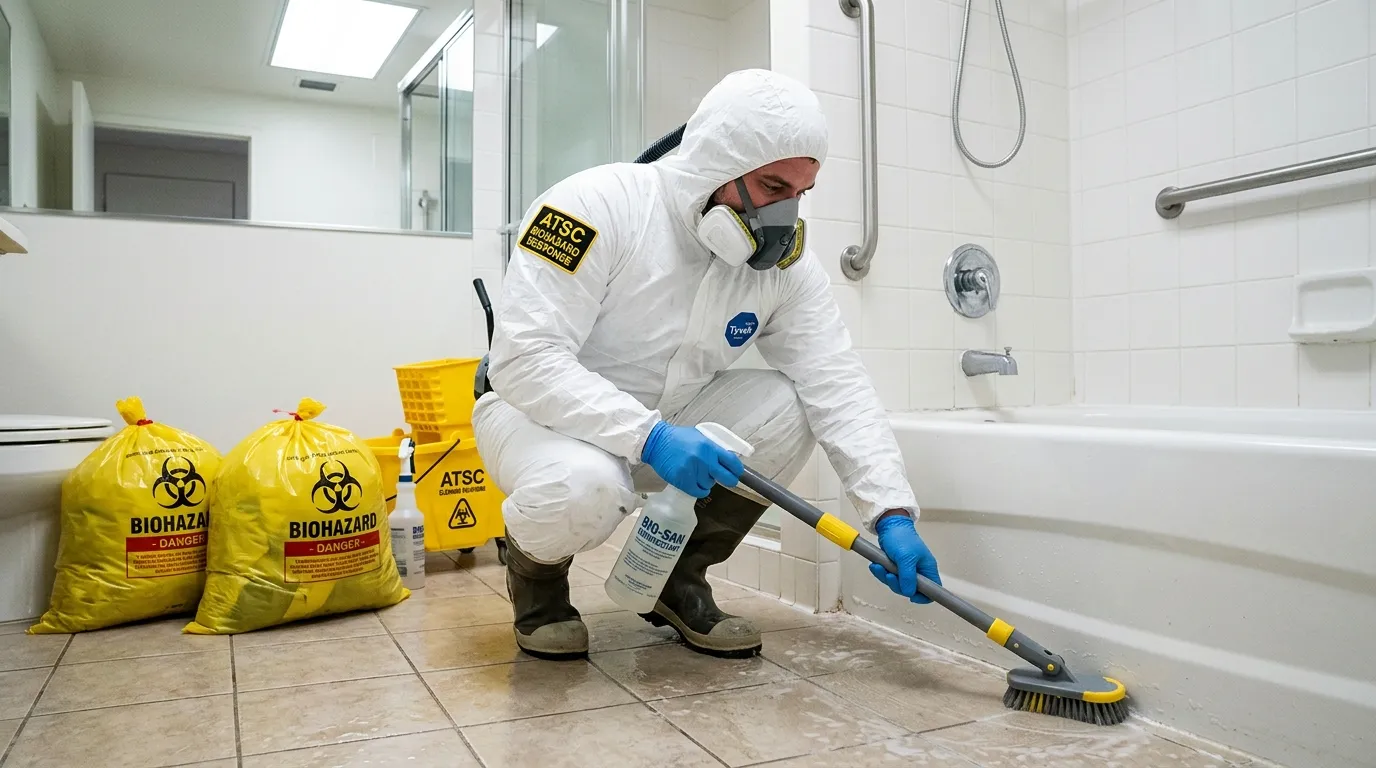 Decontamination equipment deployed for Blood Cleanup in Mount Olympus